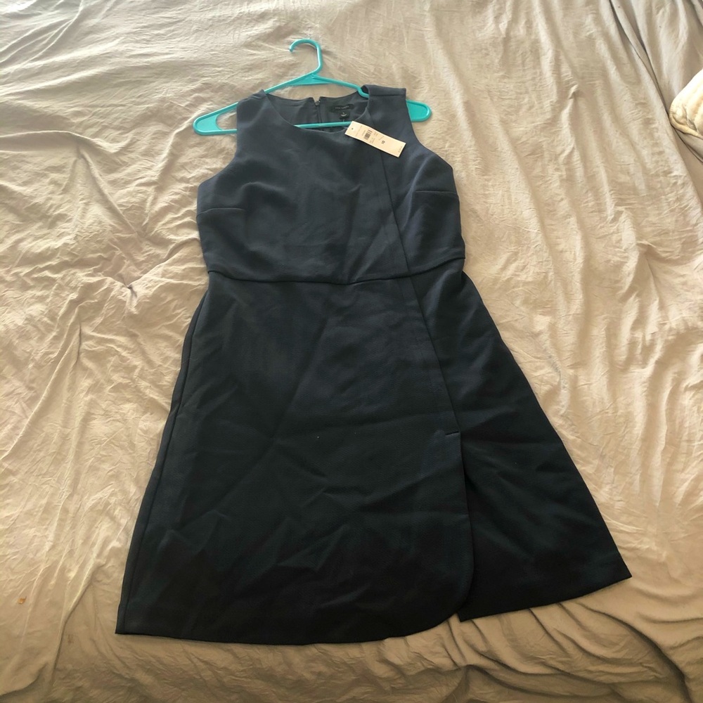 Anne taylor size 10 navy mid dress